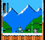 Mega Man gegen Snow Man