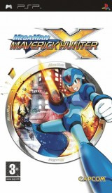 EUR Packshot Mega Man: Maverick Hunter X PSP