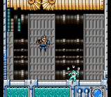 Wave Man greift Mega Man an